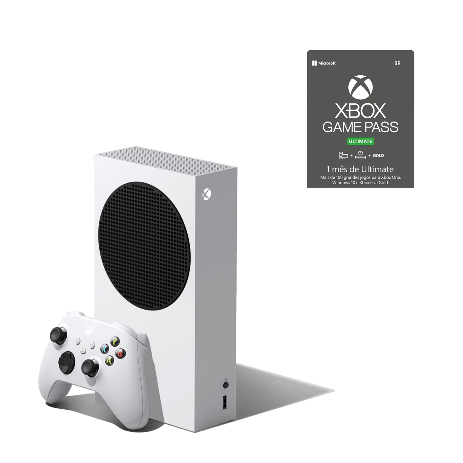 Console Xbox Series S - 512gb SSD + Gamepass Ultimate 1 Mês