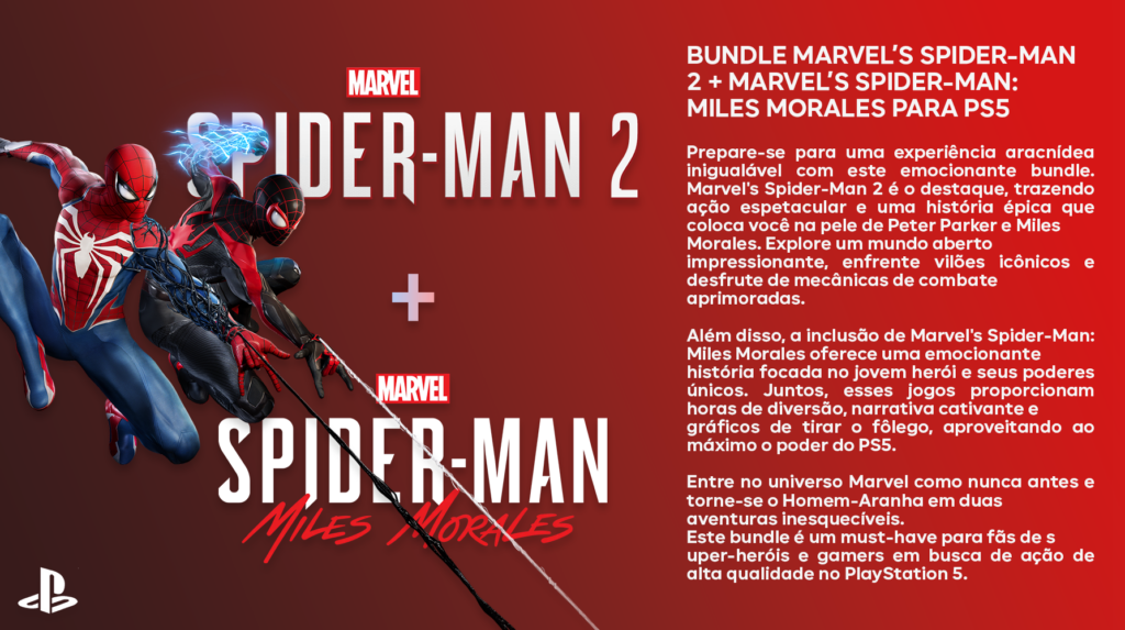 Viva a experiência Spider-Man 2: Edição de Lançamento - PS5
